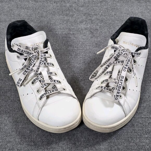 Adidas x Marimekko Stan Smith Shoes Mens US 4.5 UK 4 Off White Primegreen GX8848 - Picture 16 of 16